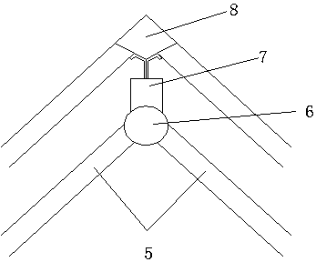 Gem cone awning processing technique