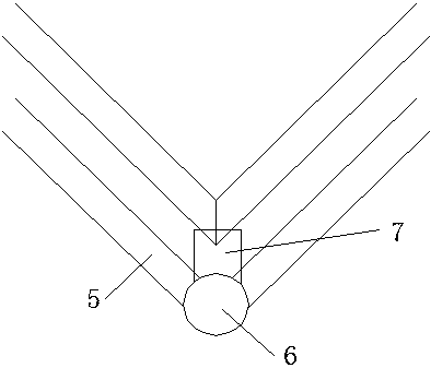 Gem cone awning processing technique