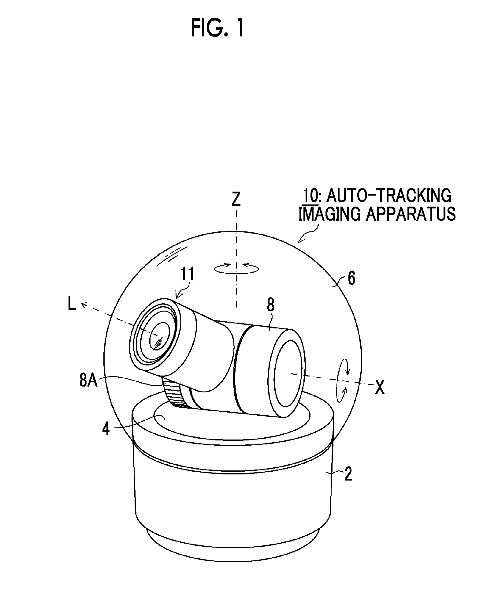 Auto-tracking imaging apparatus