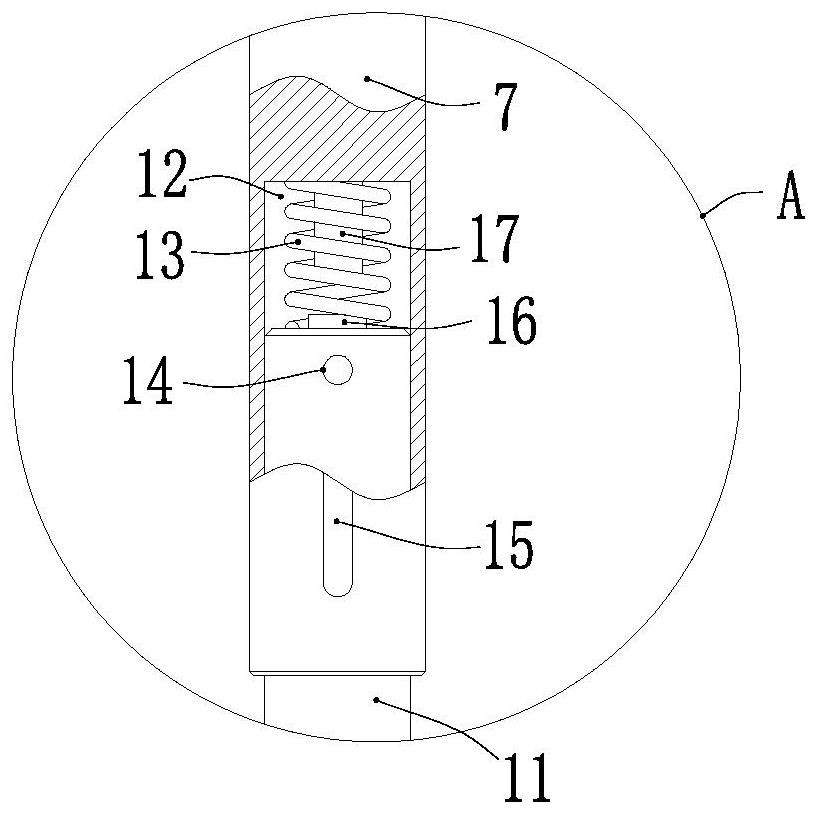 Pile hole sediment thickness detection device for engineering supervision site