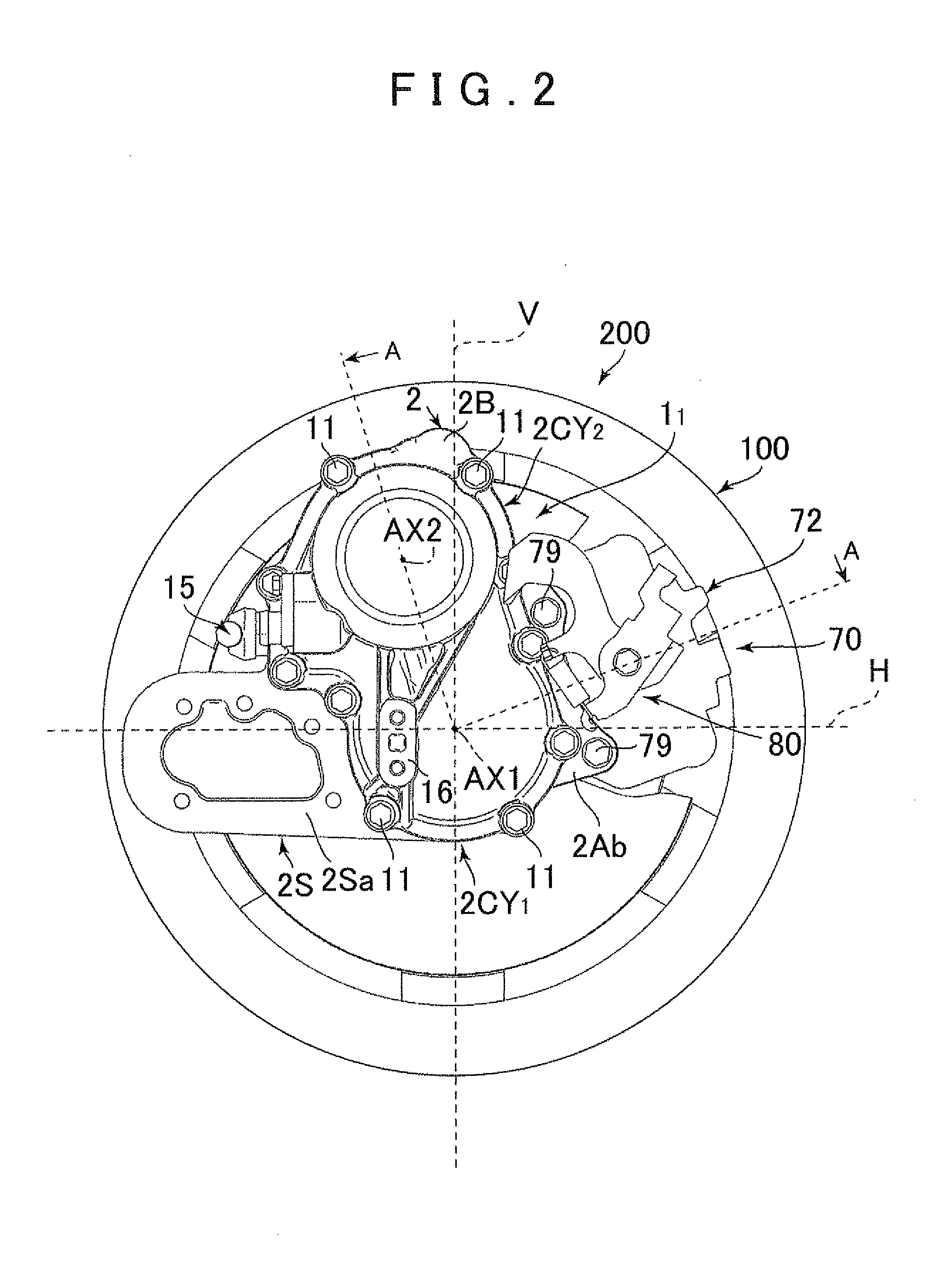 In-wheel motor drive device