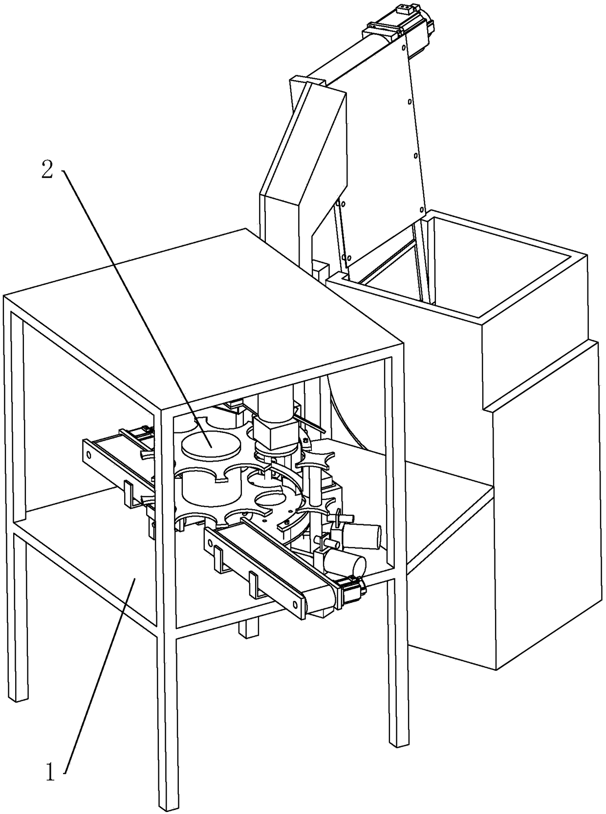 High-cover capping machine