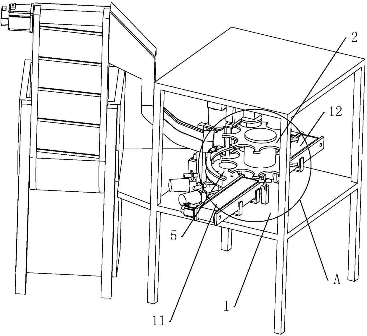 High-cover capping machine