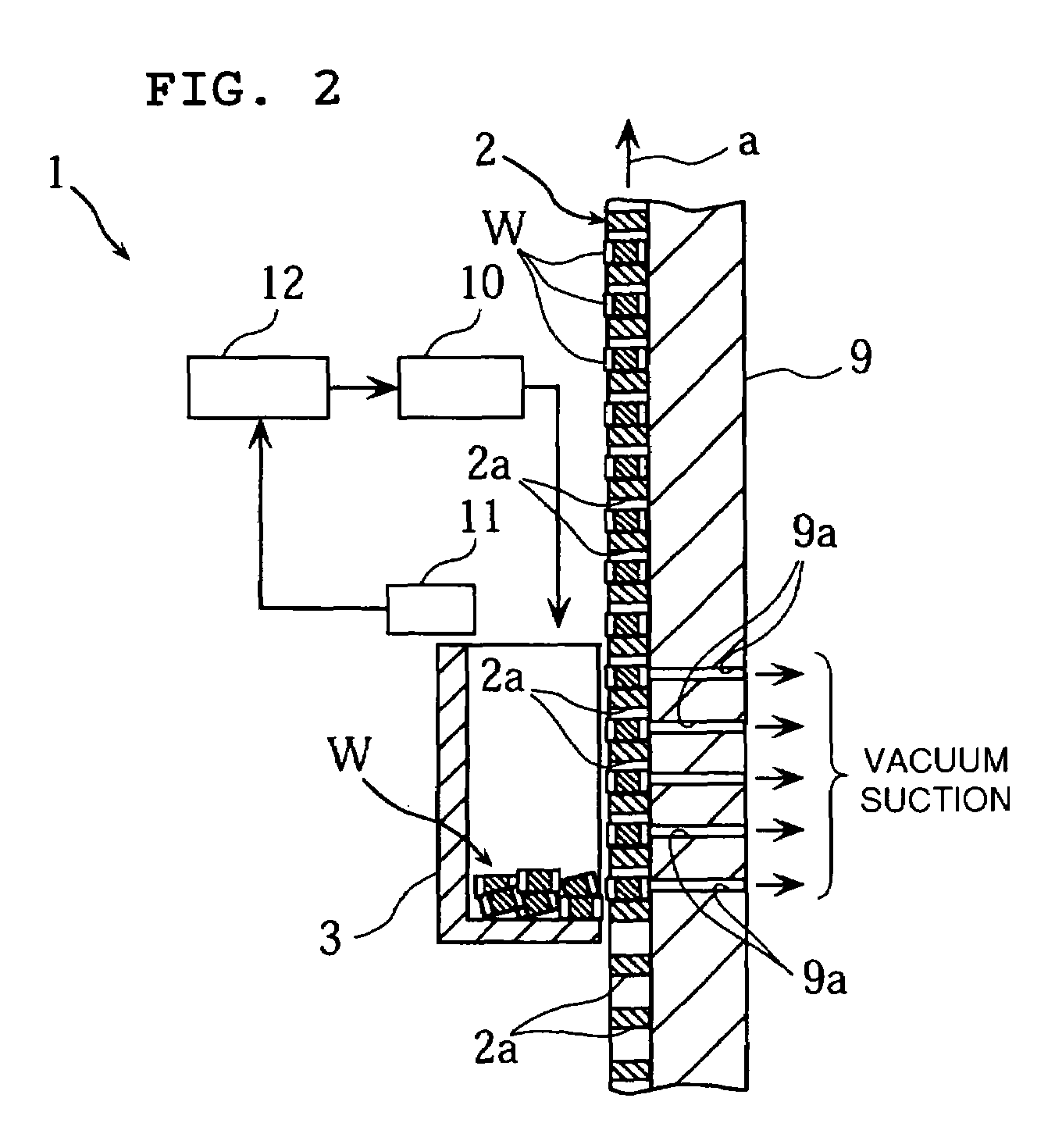 Electronic component conveying device