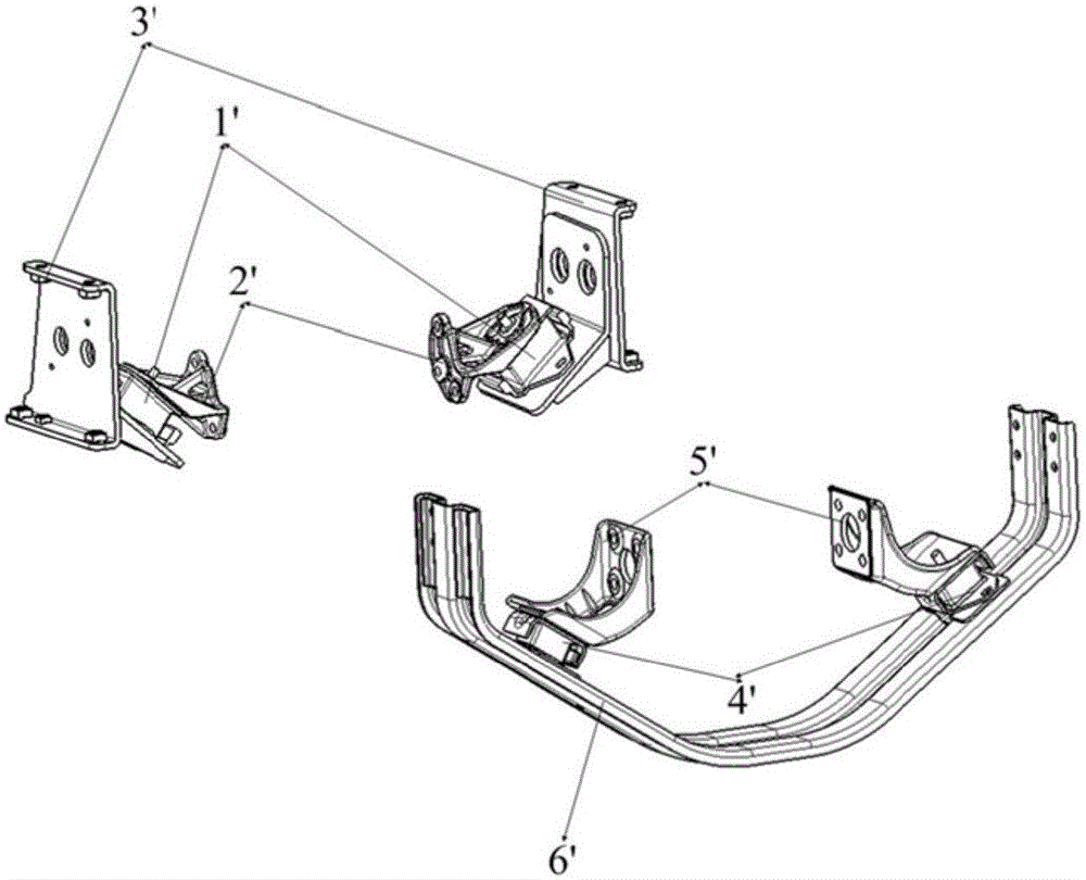 Engine suspension system