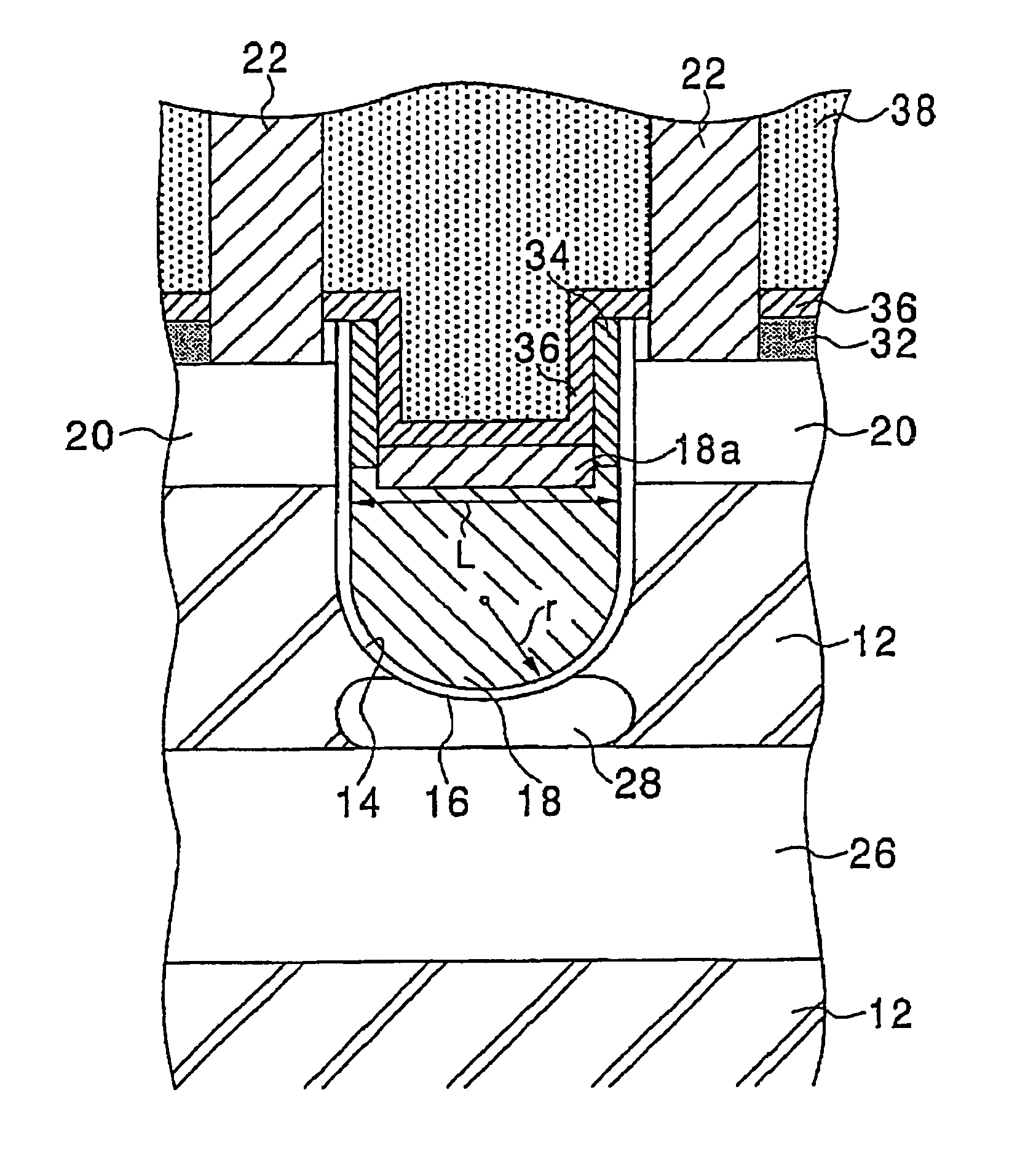 Trench-gate semiconductor device and fabrication method thereof