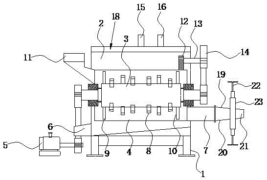 An Improved Rotating Membrane Sewage Filtration Device