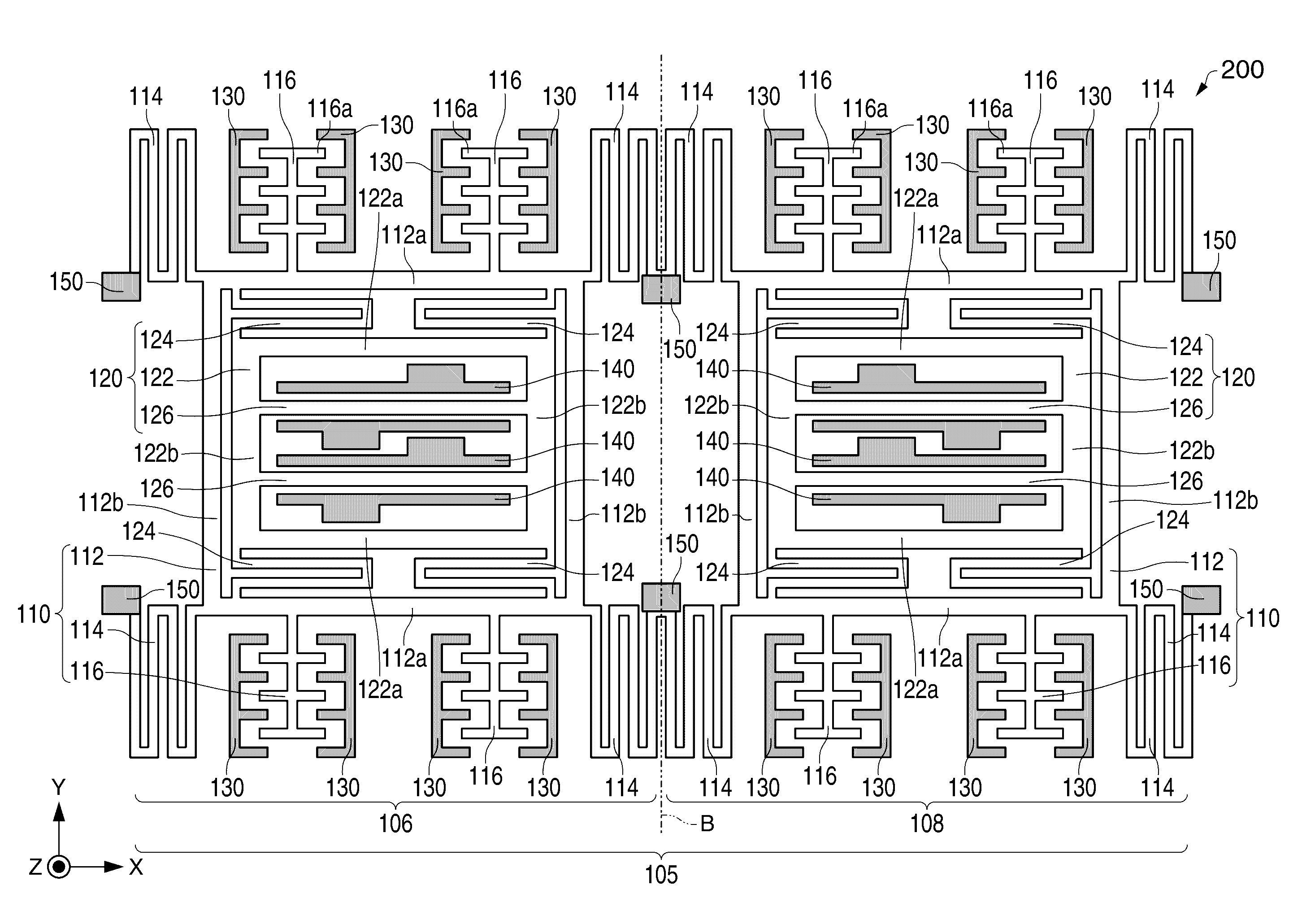 Electronic device, electronic apparatus, and method of manufacturing electronic device