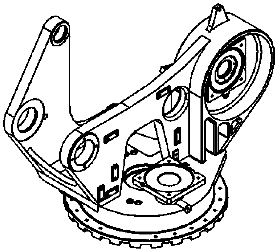 Industrial robot complete machine rigidity optimization method based on finite element technology