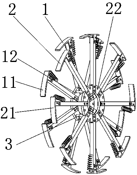 Bionic Low Vibration Walking Wheels