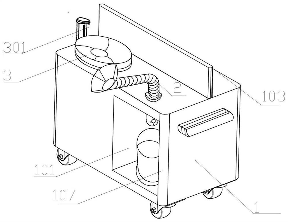 Upper gastrointestinal hemorrhage nursing device for digestive system department