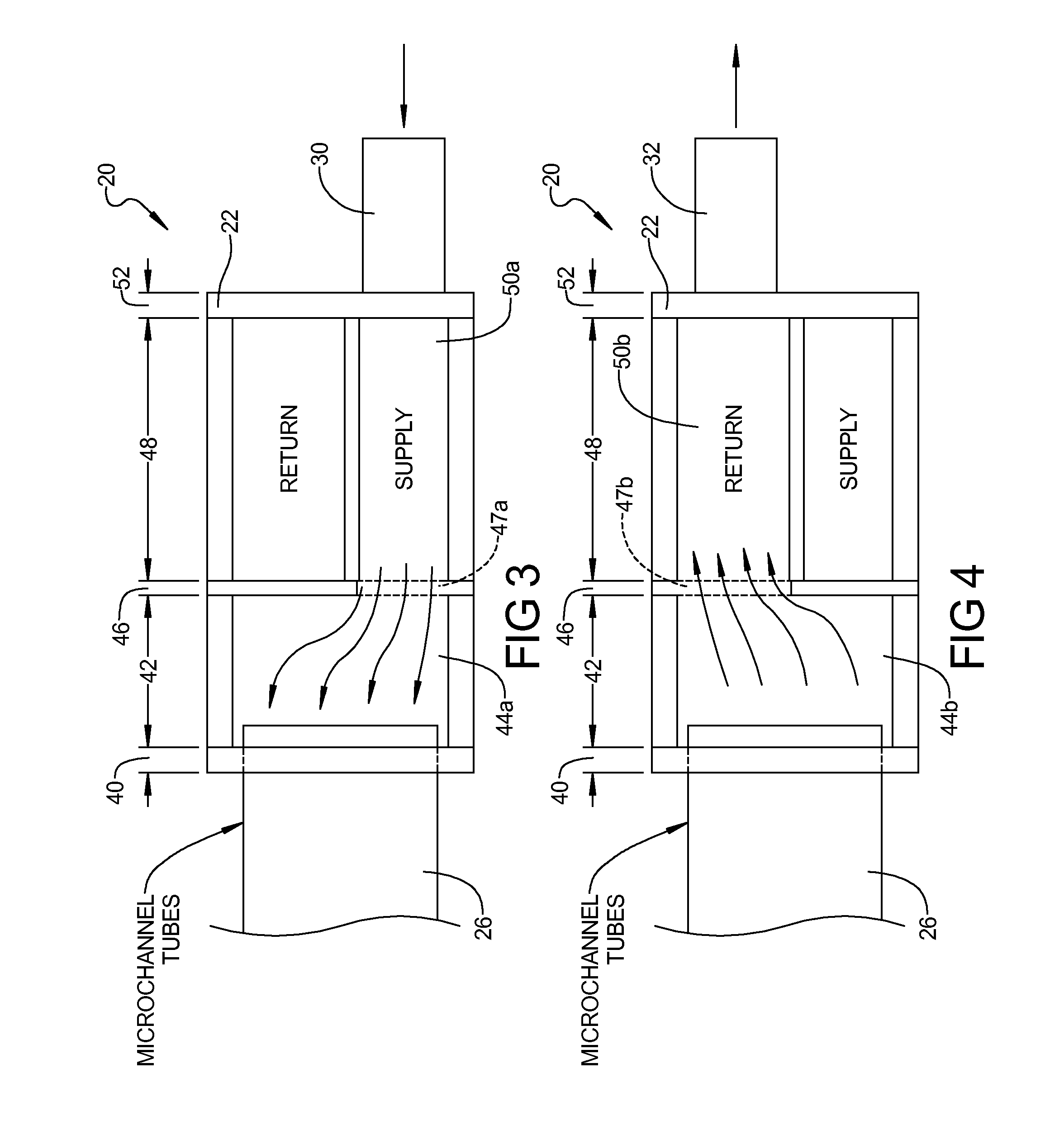 Laminated sheet manifold for microchannel heat exchanger