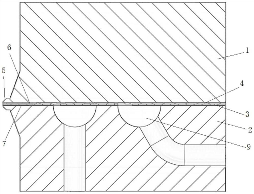 Coating gasket, coating die head and coating machine