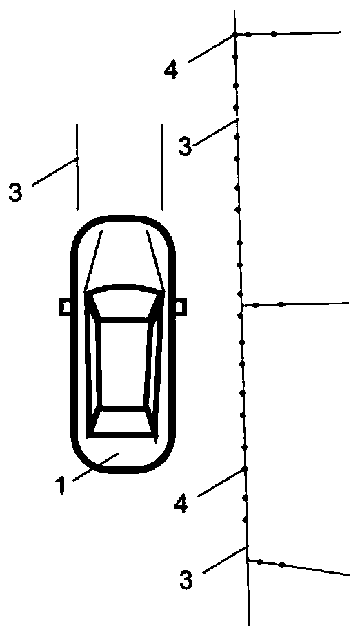 Automatic parking method and system based on optimal path