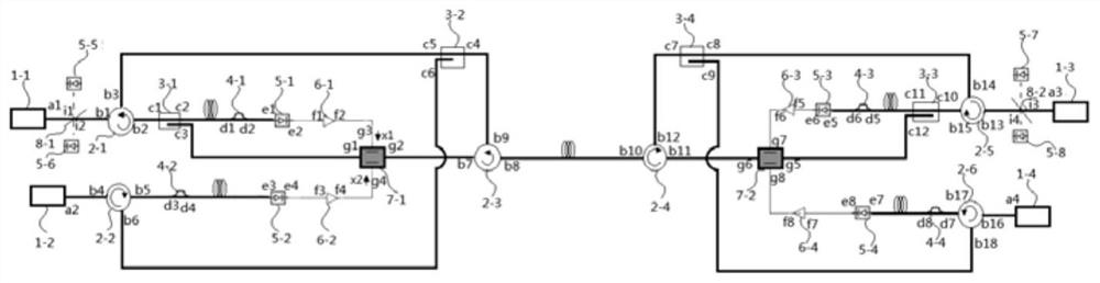 Electro-optic phase mutual coupling bidirectional chaotic communication system