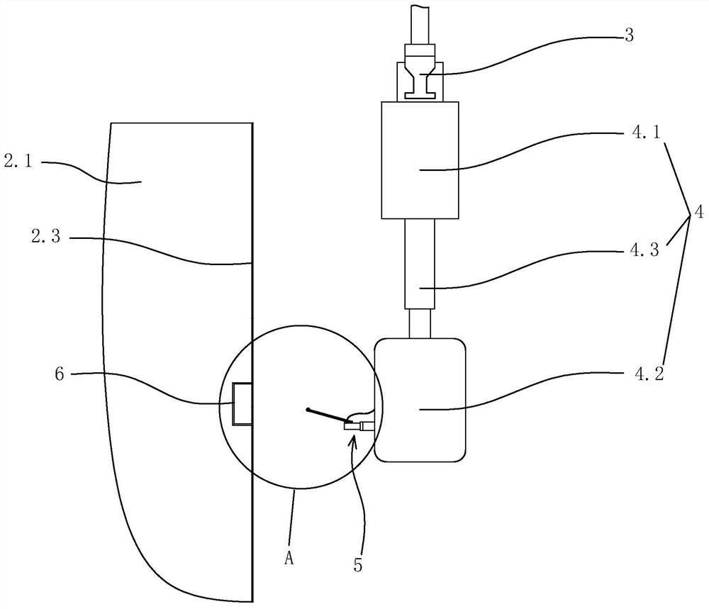 Rail-mounted inspection equipment for power distribution room