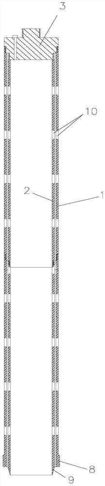 Micro pumping and drainage device for groundwater in narrow foundation pit and its construction method