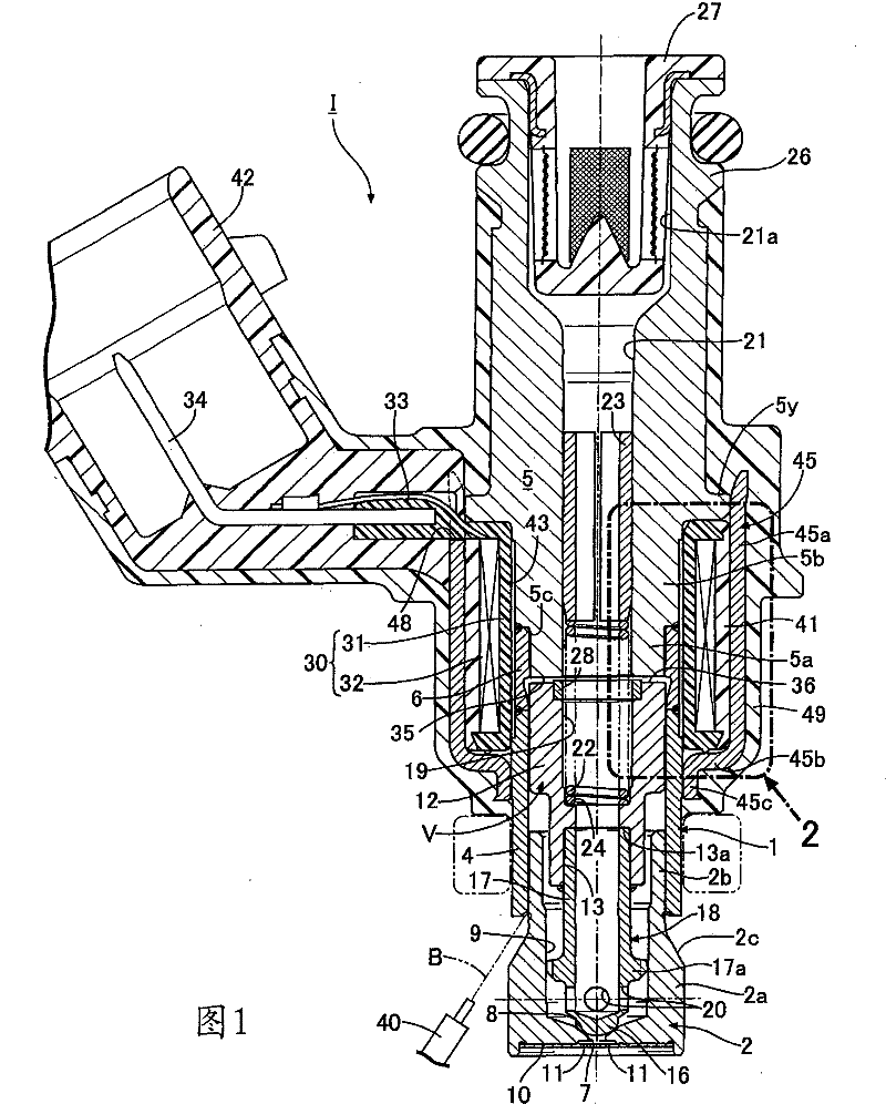 Electromagnetic fuel injection valve