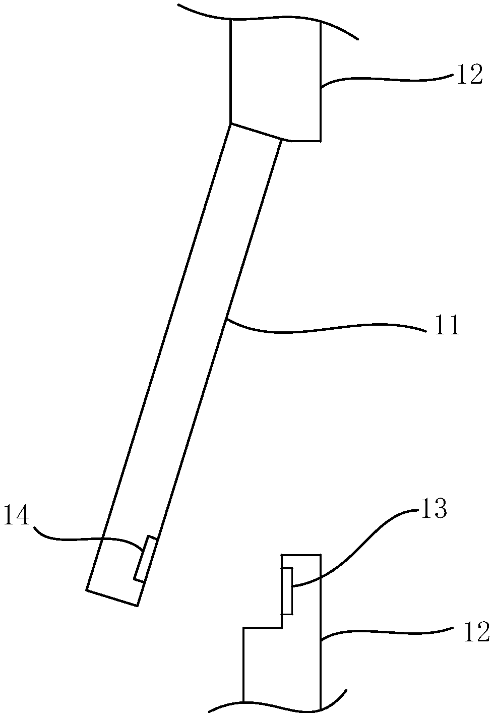 Vehicle door control mechanism and vehicle