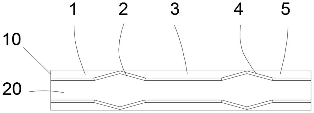 Honeycomb panel edge covering device and edge covering process