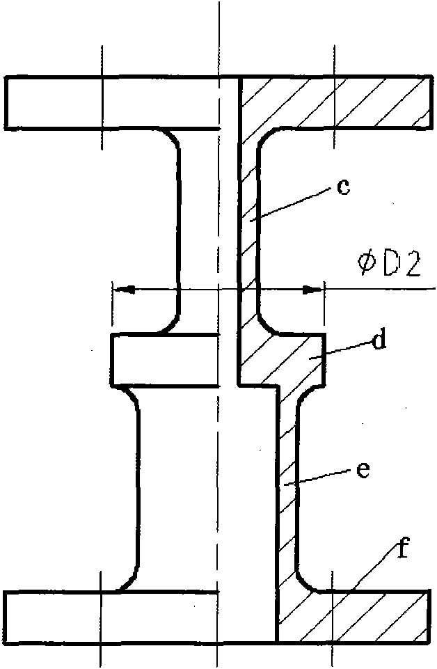 Two-way beam multi-axis force sensor