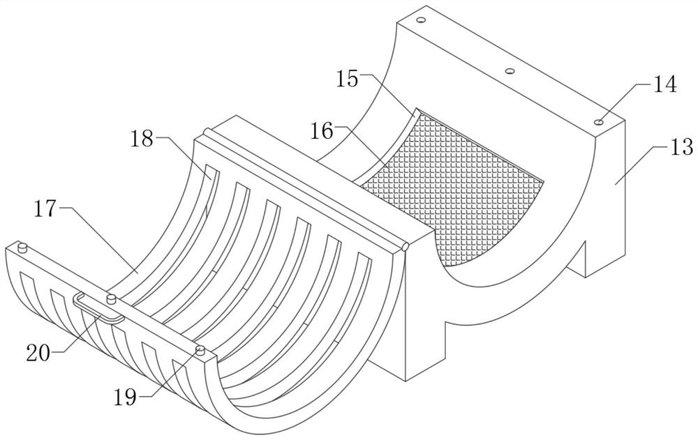 Novel brushless doubly-fed motor with efficient heat dissipation