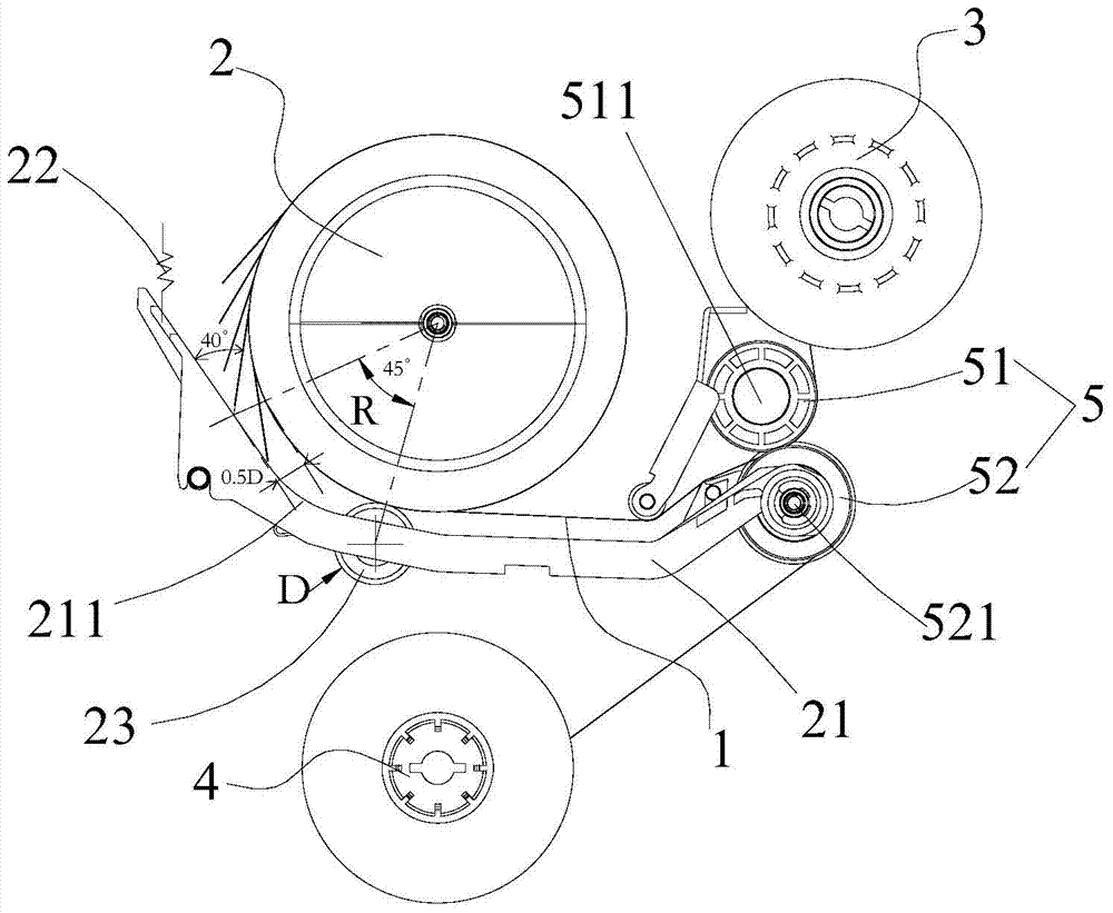 Paper money temporary-storage device