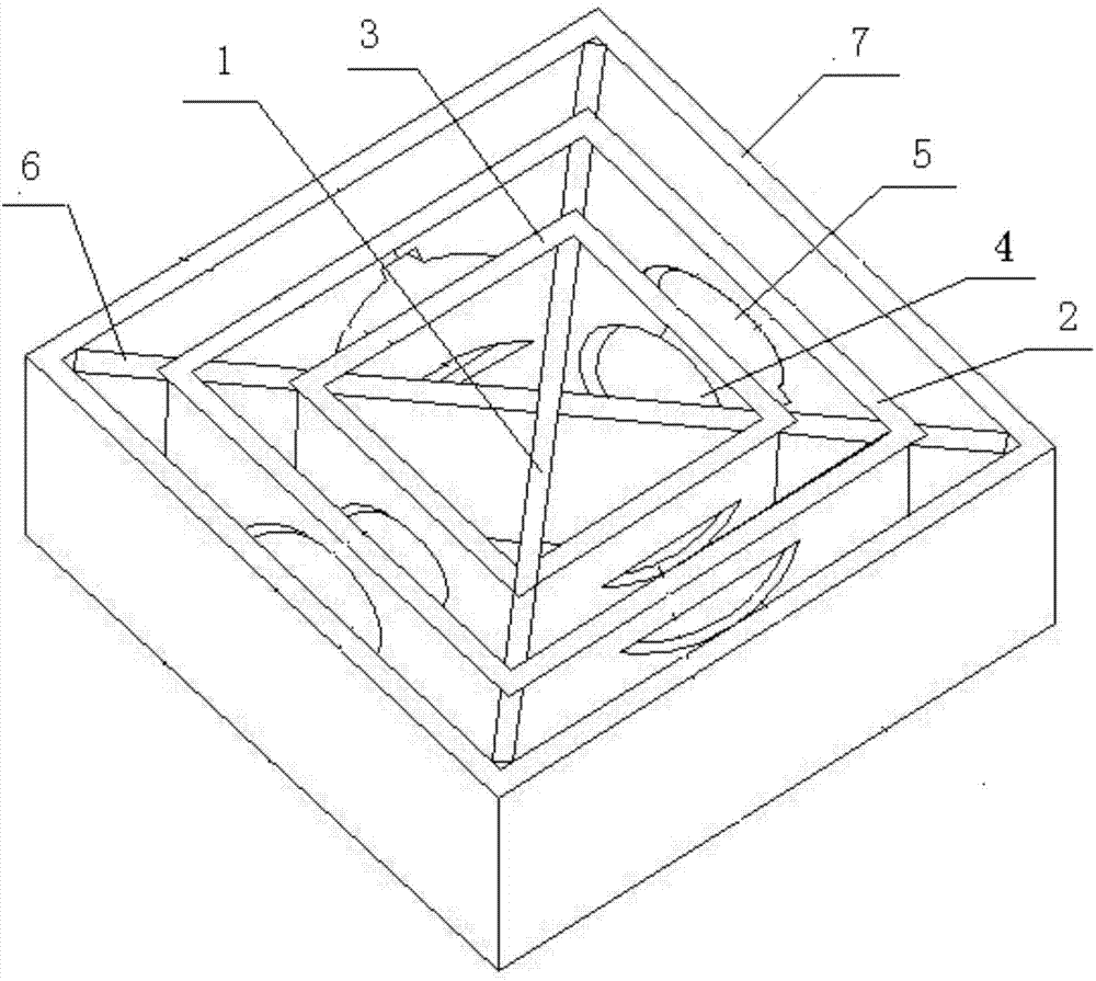 Four-piece integral package