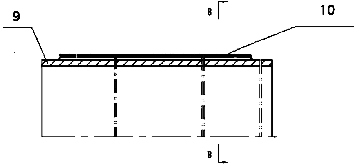 A heat shield welding tool