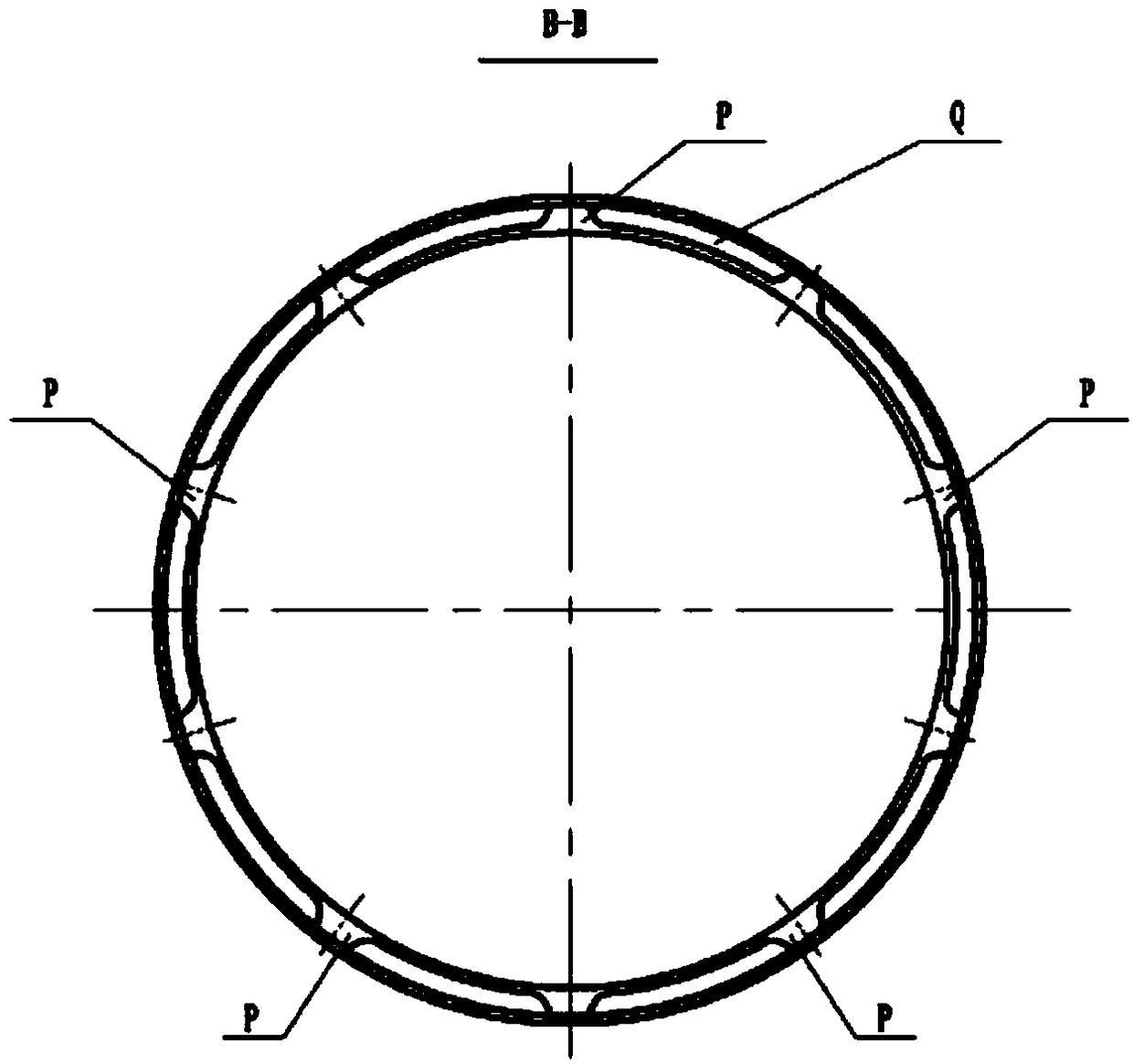 A heat shield welding tool