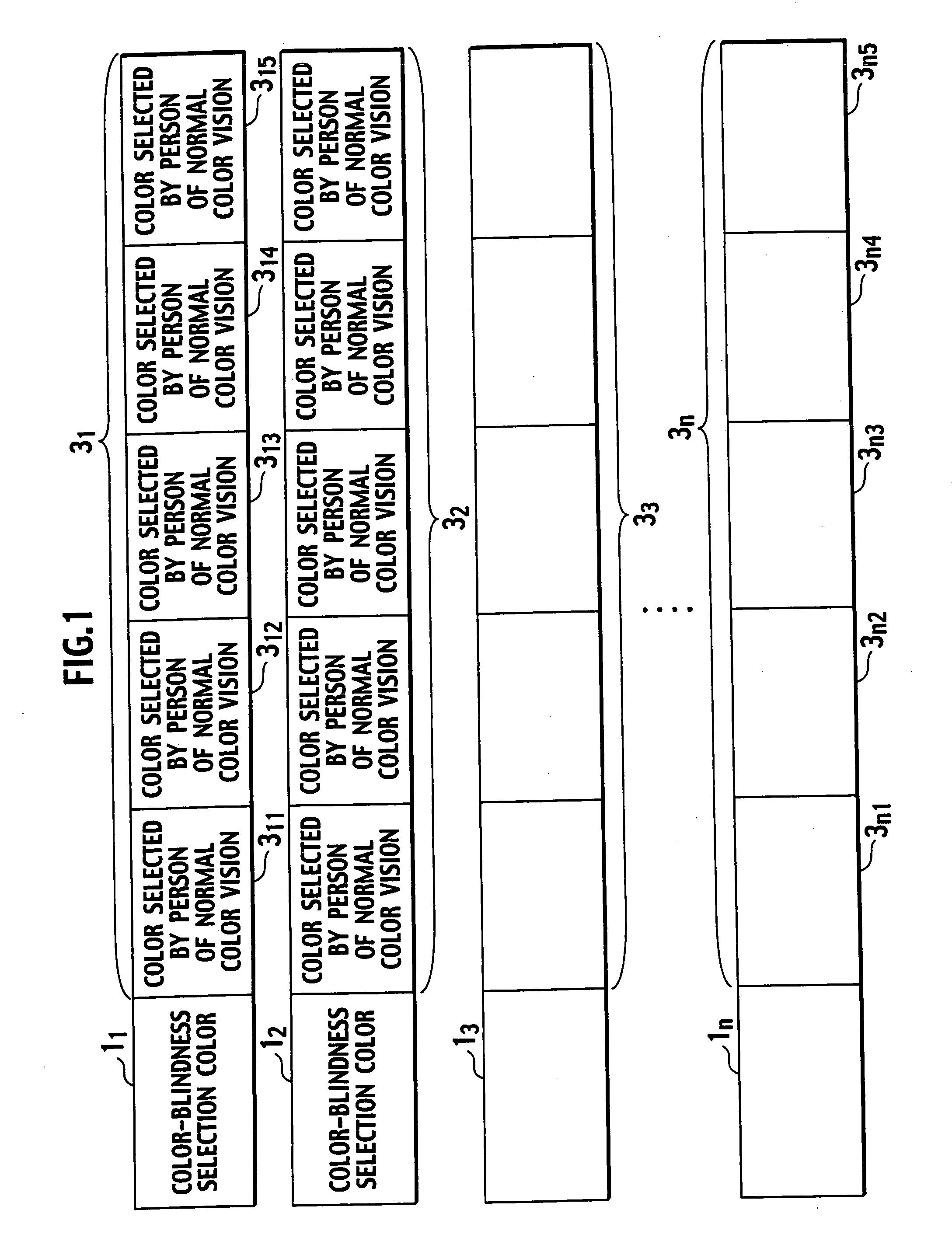 Color presenting method, color sample book, and color presenting apparatus