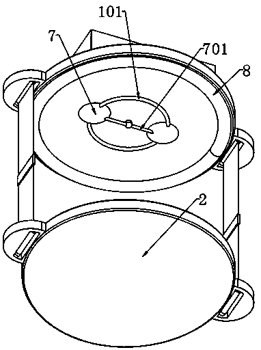 Young child dyspepsia nursing device for maternal and infant health care of obstetrics and gynecology