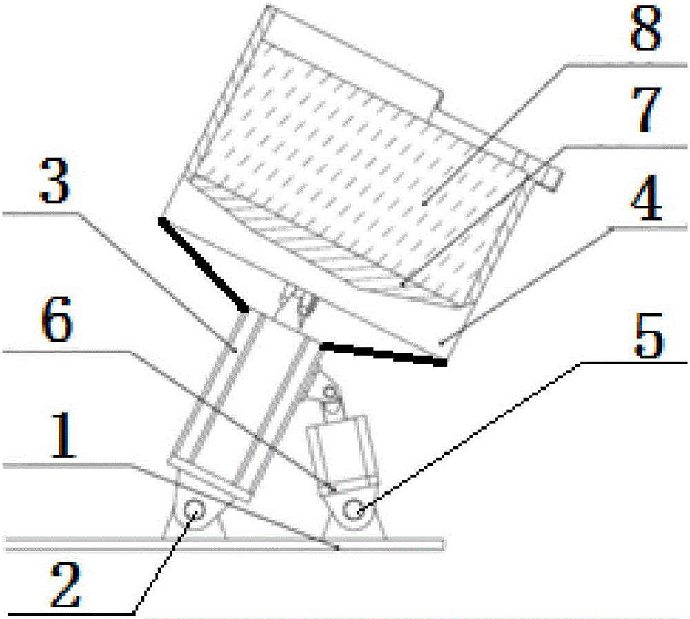 Coal dumping device