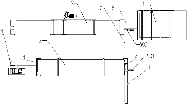 Desulfurization gypsum drying and calcining equipment, and production process