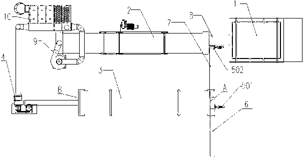 Desulfurization gypsum drying and calcining equipment, and production process