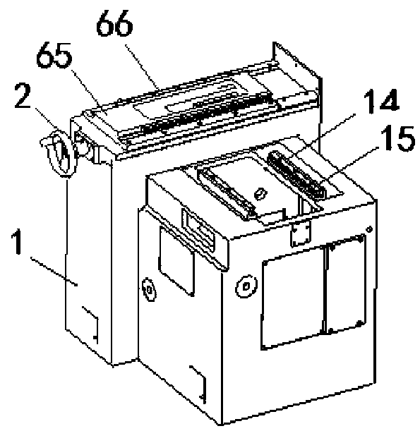 A kind of powerful grinding machine for superhard tool with rotating vertical shaft lifting and using method