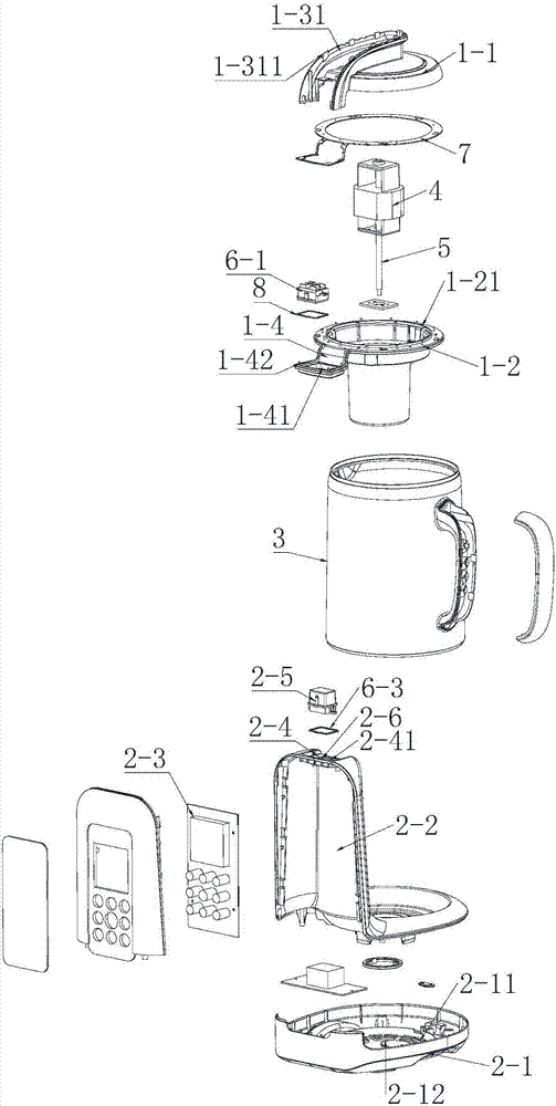 Heating beater device