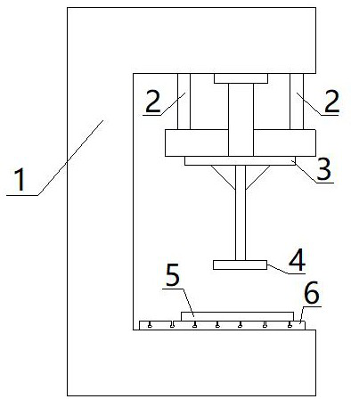 Special-shaped curved surface medium-thickness plate machining method based on multi-point flexible bending