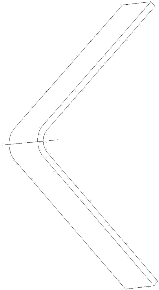 Bow-like elastic contact spring