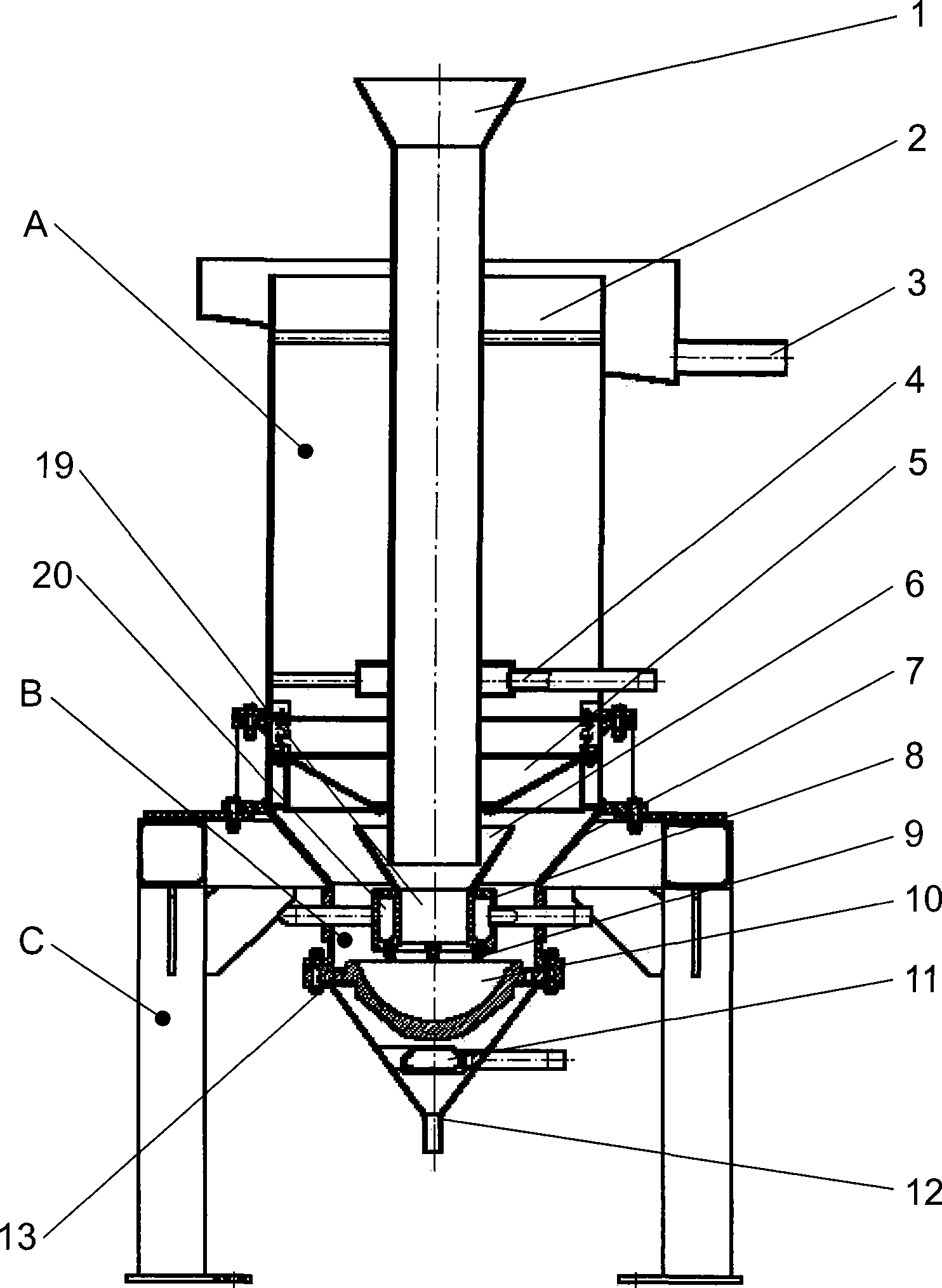 Cohesive target type water fluid jet grind