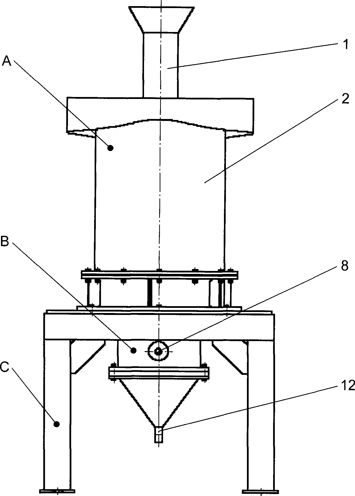 Cohesive target type water fluid jet grind