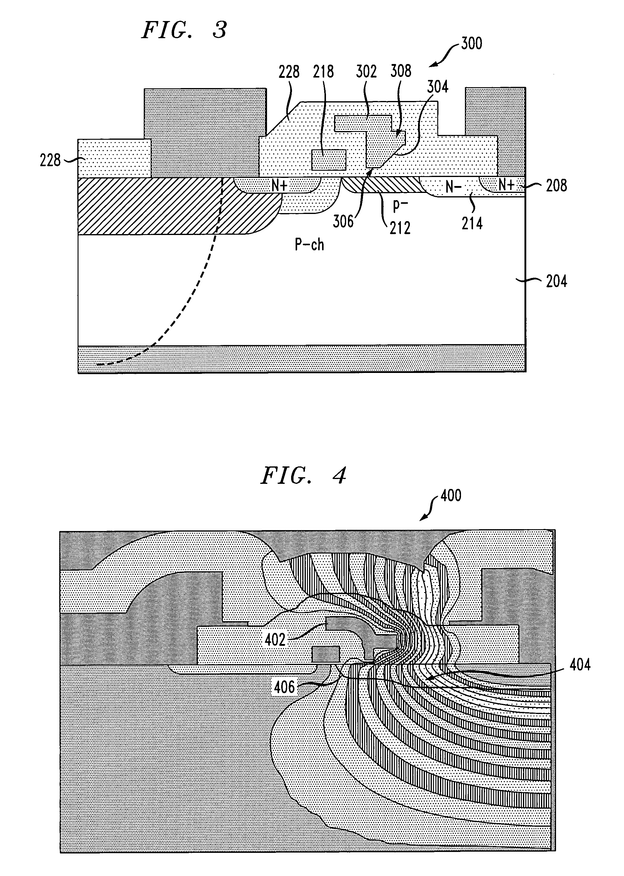 Graded conductive structure for use in a metal-oxide-semiconductor device