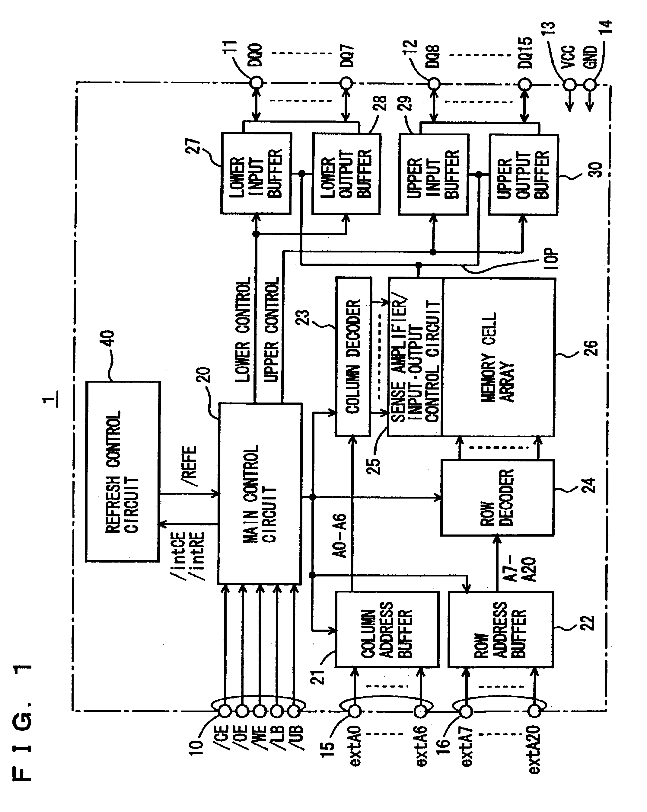 Fully-hidden refresh dynamic random access memory