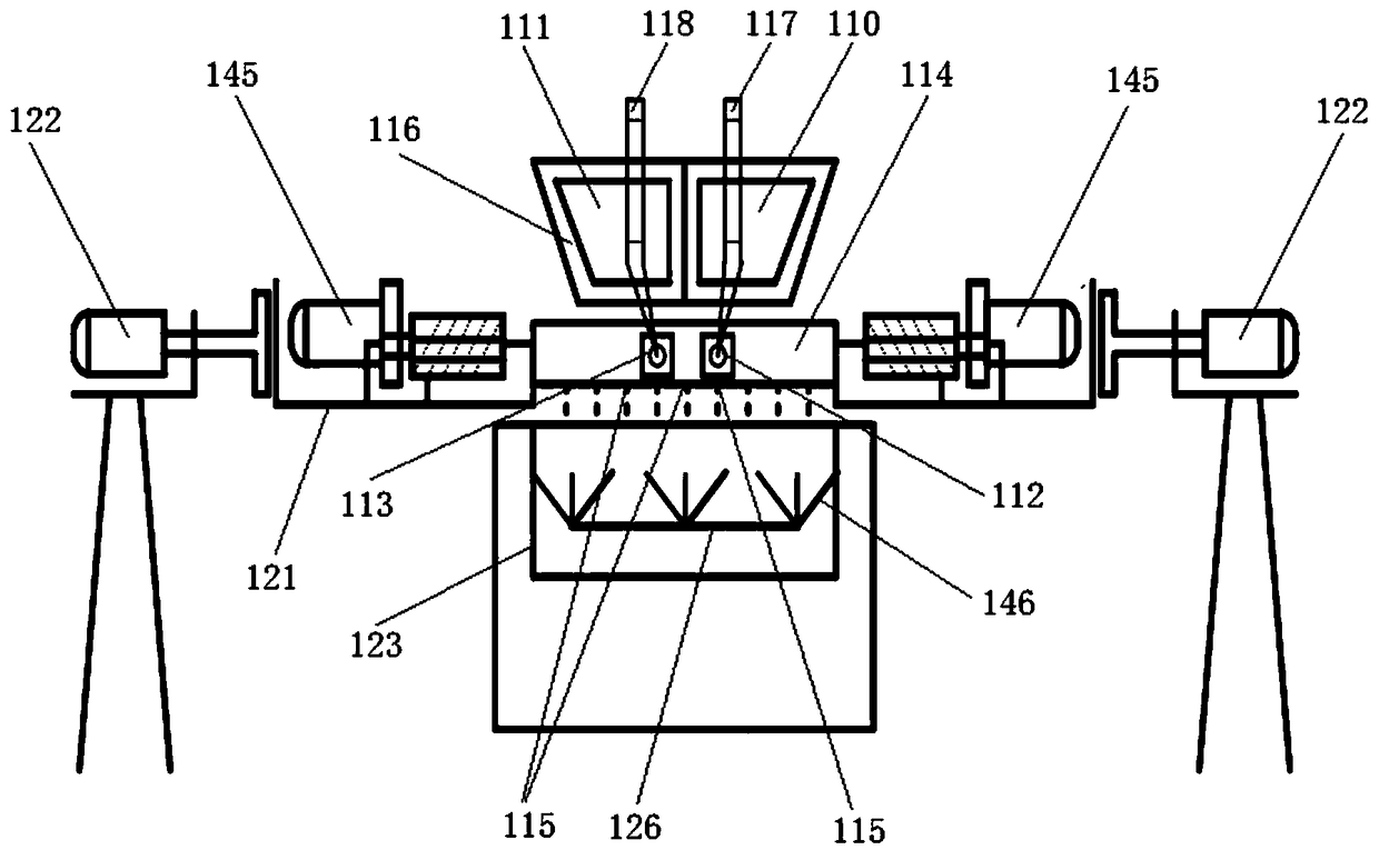 Pouring steel belt type asphalt granulation production unit