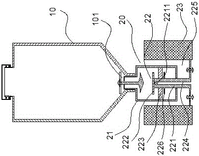 Closestool automatic cleaning mechanism