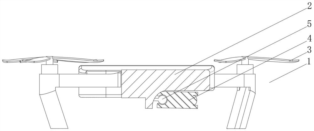 Unmanned aerial vehicle capable of cleaning lens