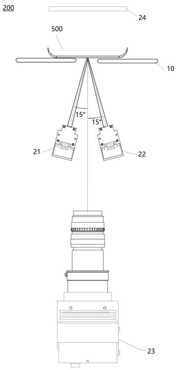 A curved glass detection system and method