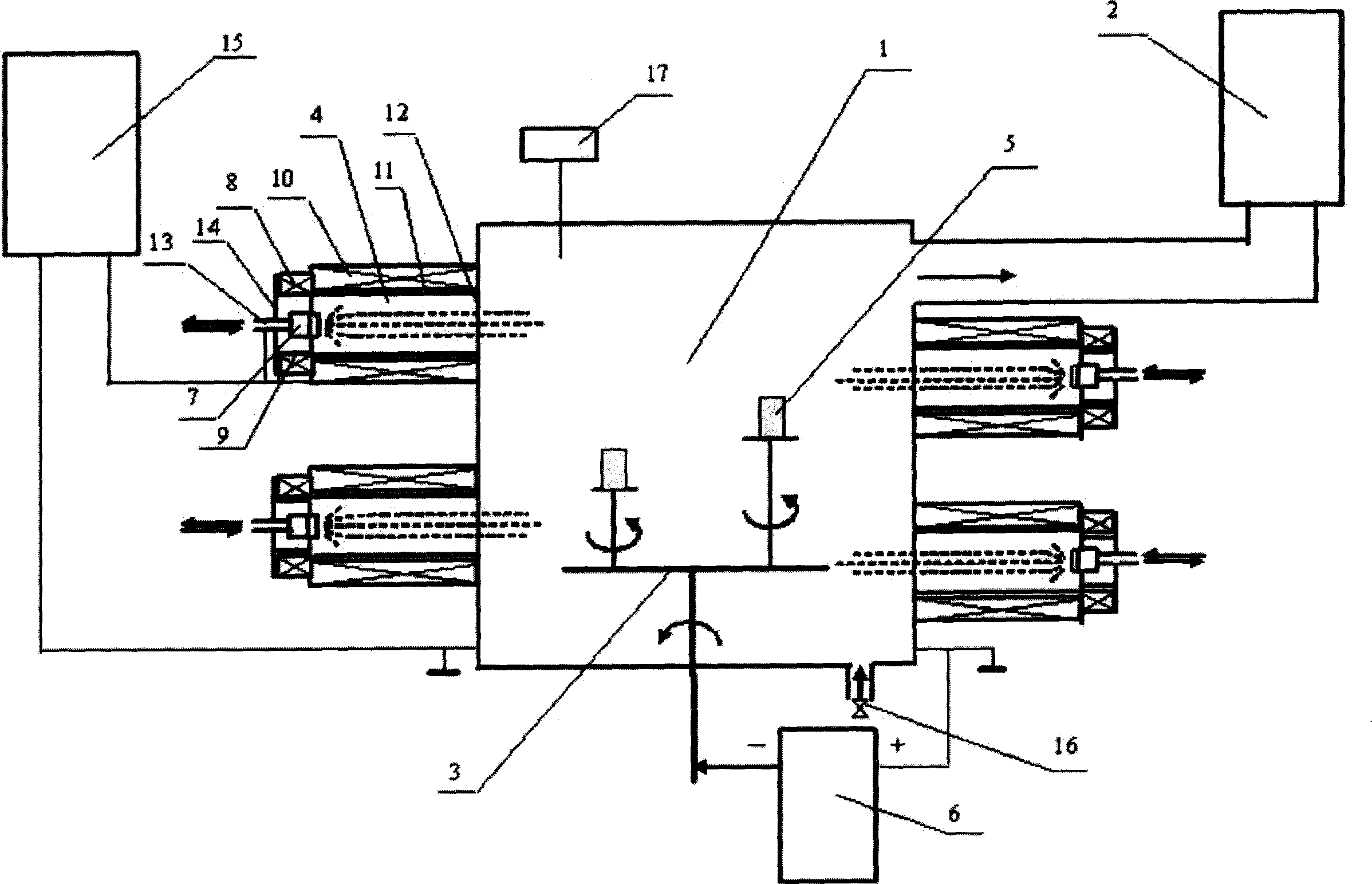 Equipment and method for low temperature depositing high-quality decorative film by electric arc ion plating