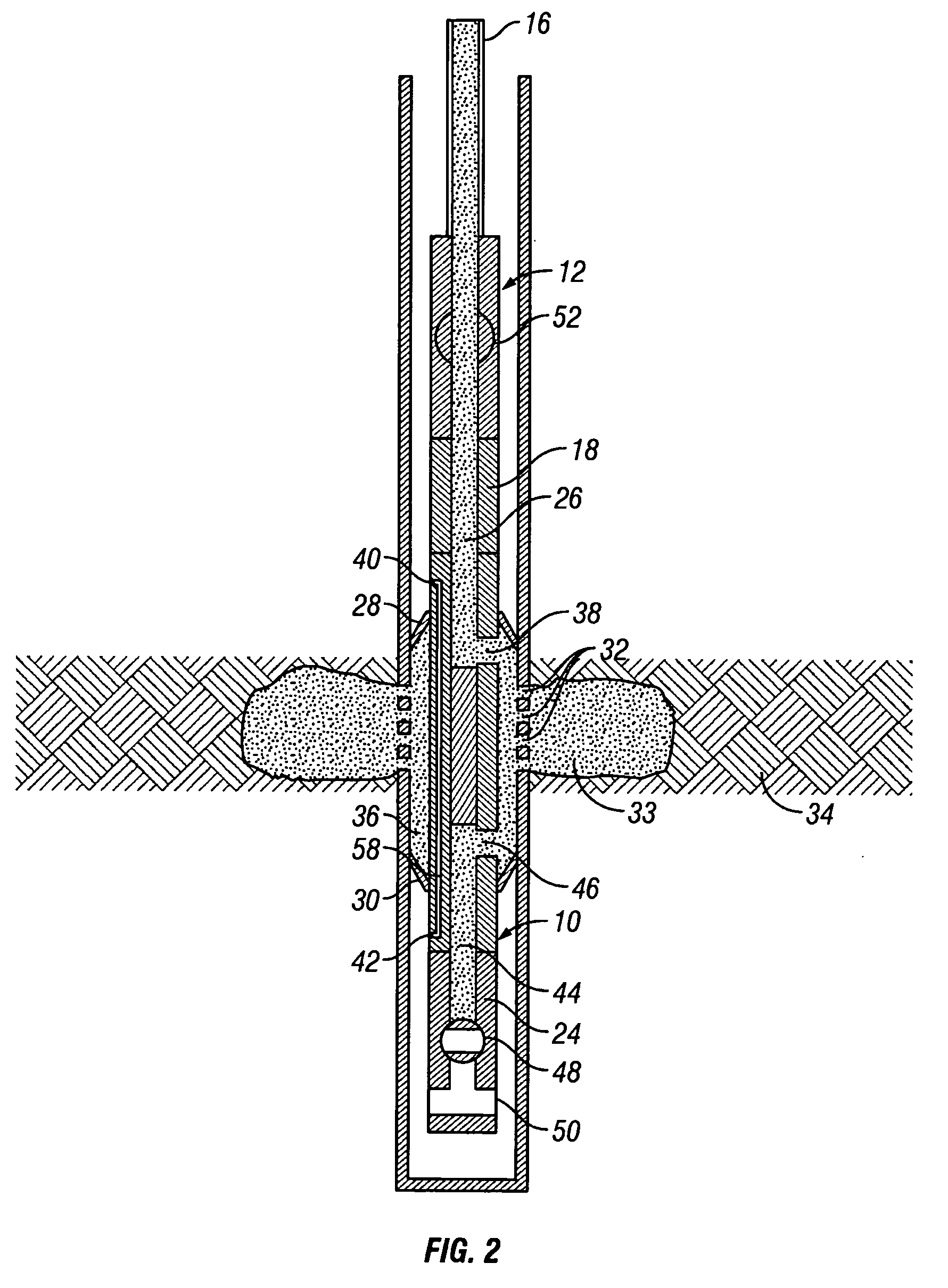 Fracturing tool having tubing isolation system and method