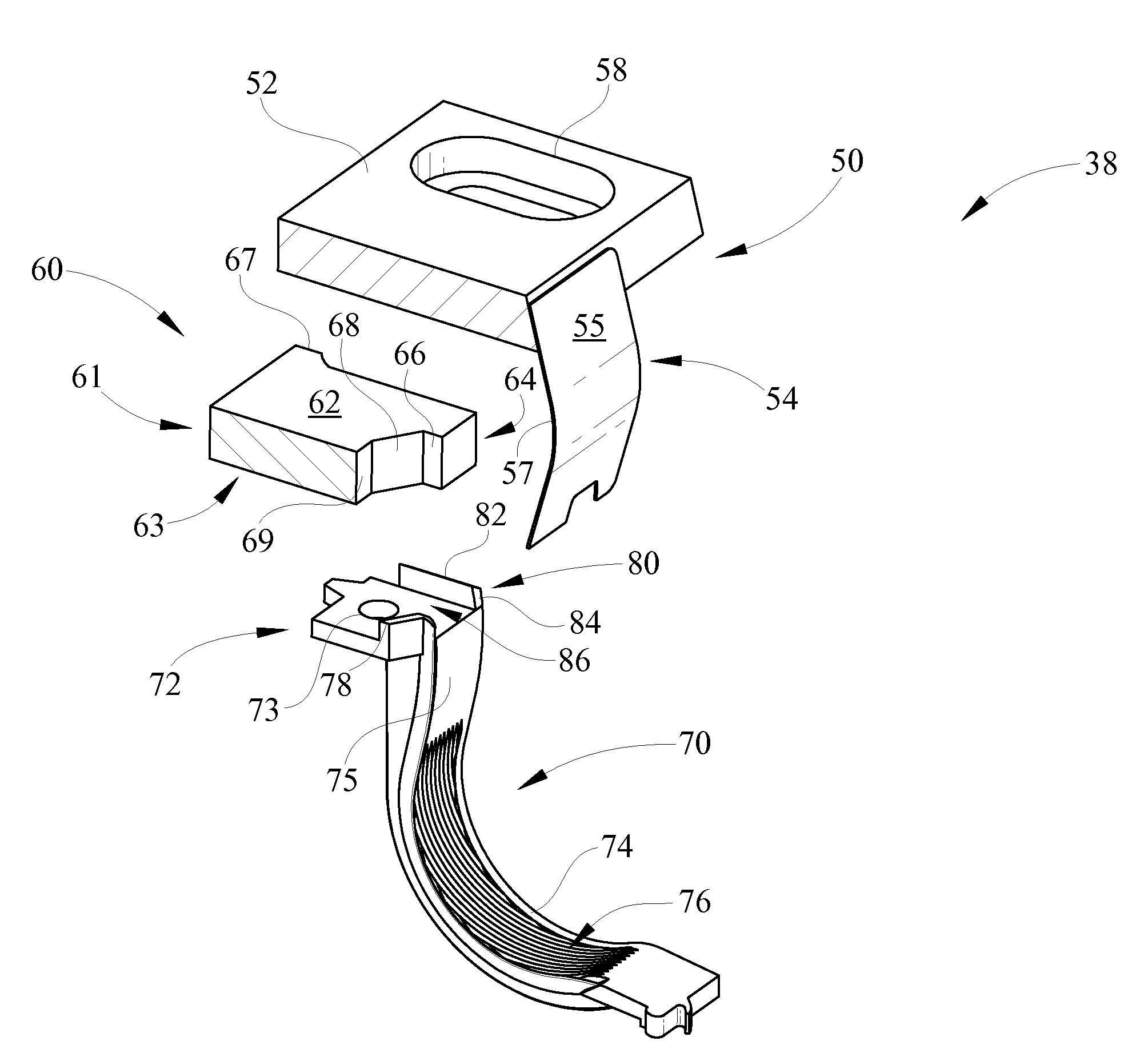 Upper Seal for Inhibiting Doctor Blade Toner Leakage